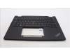 Lenovo 5M11L64224 C-Cover with keyboard,French,Black,Backlight,WWAN