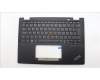 Lenovo 5M11L64259 C-Cover with keyboard, Norwegian, Black, Backlight, WWAN, UK