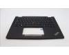 Lenovo 5M11L64259 C-Cover with keyboard, Norwegian, Black, Backlight, WWAN, UK