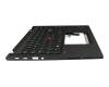 5M11L64261 Original Lenovo Tastatur inkl. Topcase ND (nordic) schwarz/schwarz mit Backlight und Mouse-Stick