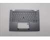 Lenovo 5M11L64316 C-Cover with keyboard, Czech Slovakian, Grey, Backlight, UK