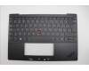 Lenovo 5M11L83192 C-Cover with keyboard, Belgian, Black/Arctic Grey, WWAN, UK
