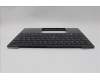 Lenovo 5M11L83209 C-Cover with keyboard, Italian, Black/Arctic Grey, WWAN, UK
