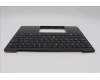 Lenovo 5M11L83373 C-Cover with keyboard, Switzerland, Black, WWAN, UK