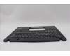 Lenovo 5M11L85665 C-Cover with keyboard, Danish, Black, UK