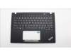 Lenovo 5M11L85684 C-Cover with keyboard, US English Euro, Black, US