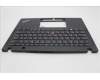Lenovo 5M11L85688 C-Cover with keyboard, French, Black, US