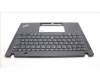 Lenovo 5M11L85936 C-Cover with keyboard,German,Black,Backlight