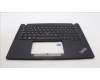 Lenovo 5M11L86040 C-Cover with keyboard, Swedish/Finnish, Black, Backlight, UK