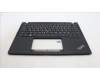 Lenovo 5M11L86058 C-Cover with keyboard, Thai, Black, Backlight, US