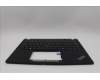Lenovo 5M11L86156 C-Cover with keyboard, French, Black, Backlight, WWAN, US