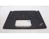 Lenovo 5M11L86273 C-Cover with keyboard, Swedish/Finnish, Black, Backlight, WWAN, UK