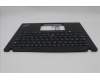 Lenovo 5M11L92886 C-Cover with keyboard, Spanish LA, Black, Backlight, UK