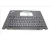 Lenovo 5M11L92908 MECH_ASM KBD w/CVR SLV BL (SUN) UK BK