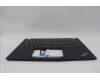 Lenovo 5M11L93008 C-Cover with keyboard, Greek, Black, Backlight, WWAN, US