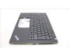 Lenovo 5M11L93014 C-Cover with keyboard, Hungarian, Black, Backlight, WWAN, UK