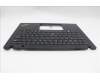 Lenovo 5M11L93042 C-Cover with keyboard, Norwegian, Black, Backlight, WWAN, UK