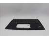 Lenovo 5M11M02946 C-Cover with keyboard, US English Euro, Black, US