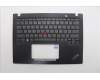 Lenovo 5M11M02995 C-Cover with keyboard, Russian, Black, US