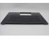 Lenovo 5M11M05807 C-Cover with keyboard, French, Black, Fingerprint, WLAN, US
