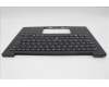 Lenovo 5M11N61089 C-Cover with keyboard, Estonian, Deep Black, FingerPrint Reader, WLAN, UK