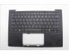 Lenovo 5M11N61125 C-Cover with keyboard, USA English, Deep Black, FingerPrint Reader, WLAN, US