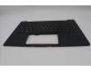 Lenovo 5M11N61125 C-Cover with keyboard, USA English, Deep Black, FingerPrint Reader, WLAN, US