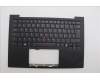 Lenovo 5M11N61135 C-Cover with keyboard, Italian, Deep Black, FingerPrint Reader, WLAN, UK