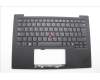 Lenovo 5M11N61175 C-Cover with keyboard, Spanish LA, Deep Black, FingerPrint Reader, WWAN, UK