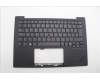 Lenovo 5M11N61208 C-Cover with keyboard, Icelandic, Deep Black, FingerPrint Reader, WWAN, UK