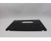 Lenovo 5M11N89420 C-Cover with keyboard, Canadian French English, Black, Backlight, UK