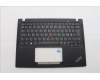 Lenovo 5M11N89456 C-Cover with keyboard,Nordic,Black,Backlight