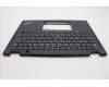 Lenovo 5M11N89887 C-Cover with keyboard, Japanese, Black, Backlight, JP