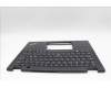 Lenovo 5M11N93093 C-Cover with keyboard, Nordic, Black, Backlight, UK