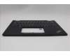 Lenovo 5M11N93099 C-Cover with keyboard, Russian, Black, Backlight, US