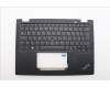 Lenovo 5M11N93231 C-Cover with keyboard, Turkish, Black, Backlight, WWAN, UK