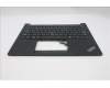 Lenovo 5M11N93252 C-Cover with keyboard, Arabic, Black, US