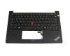 5M11N93274 Original Lenovo Tastatur inkl. Topcase DE (deutsch) schwarz/schwarz mit Mouse-Stick