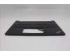Lenovo 5M11N93306 C-Cover with keyboard, Czech Slovakian, Black, UK