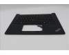 Lenovo 5M11N94177 C-Cover with keyboard, French, Black, Backlight, US