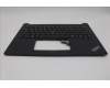 Lenovo 5M11N94193 C-Cover with keyboard, Hebrew, Black, Backlight, US