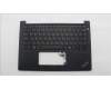 Lenovo 5M11N94196 C-Cover with keyboard, Hebrew, Black, Backlight, US