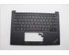 Lenovo 5M11N94211 C-Cover with keyboard, Russian, Black, Backlight, US