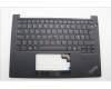Lenovo 5M11N94227 C-Cover with keyboard, Nordic, Black, Backlight, UK