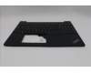 Lenovo 5M11N96540 C-Cover with keyboard, German, Black, UK
