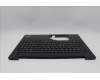 Lenovo 5M11N96550 C-Cover with keyboard, Hebrew, Black, US