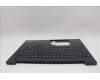 Lenovo 5M11N96553 C-Cover with keyboard, Italian, Black, UK