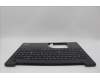 Lenovo 5M11N96627 C-Cover with keyboard, Arabic, Black, Backlight, US