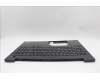 Lenovo 5M11N99128 C-Cover with keyboard, French, Black, Backlight, US