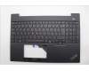 Lenovo 5M11N99183 C-Cover with keyboard, Czech Slovakian, Black, Backlight, UK